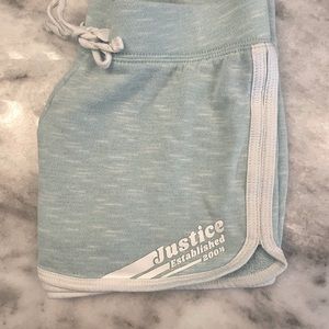 Justice active shorts for girls